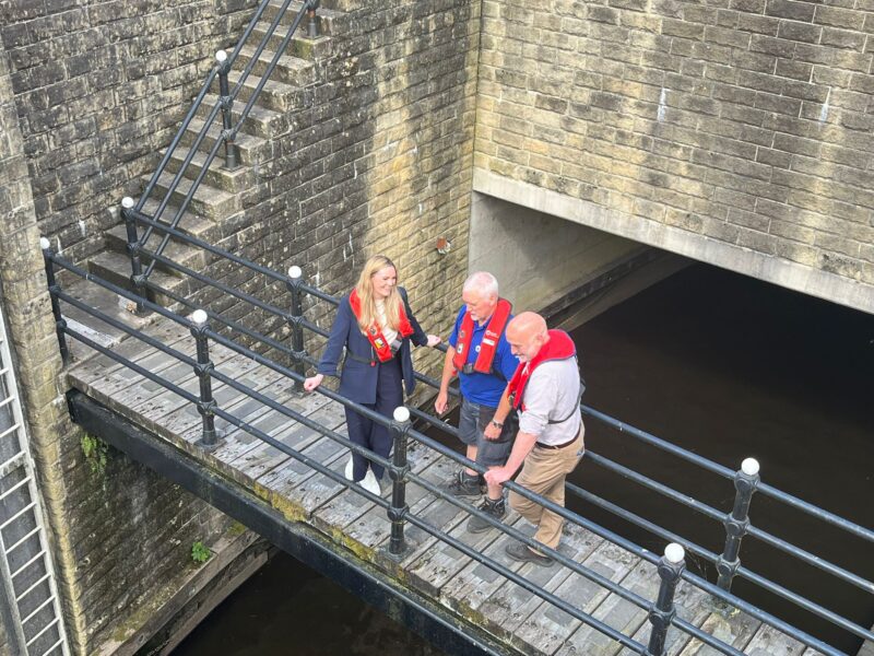 The deepest lock in England
