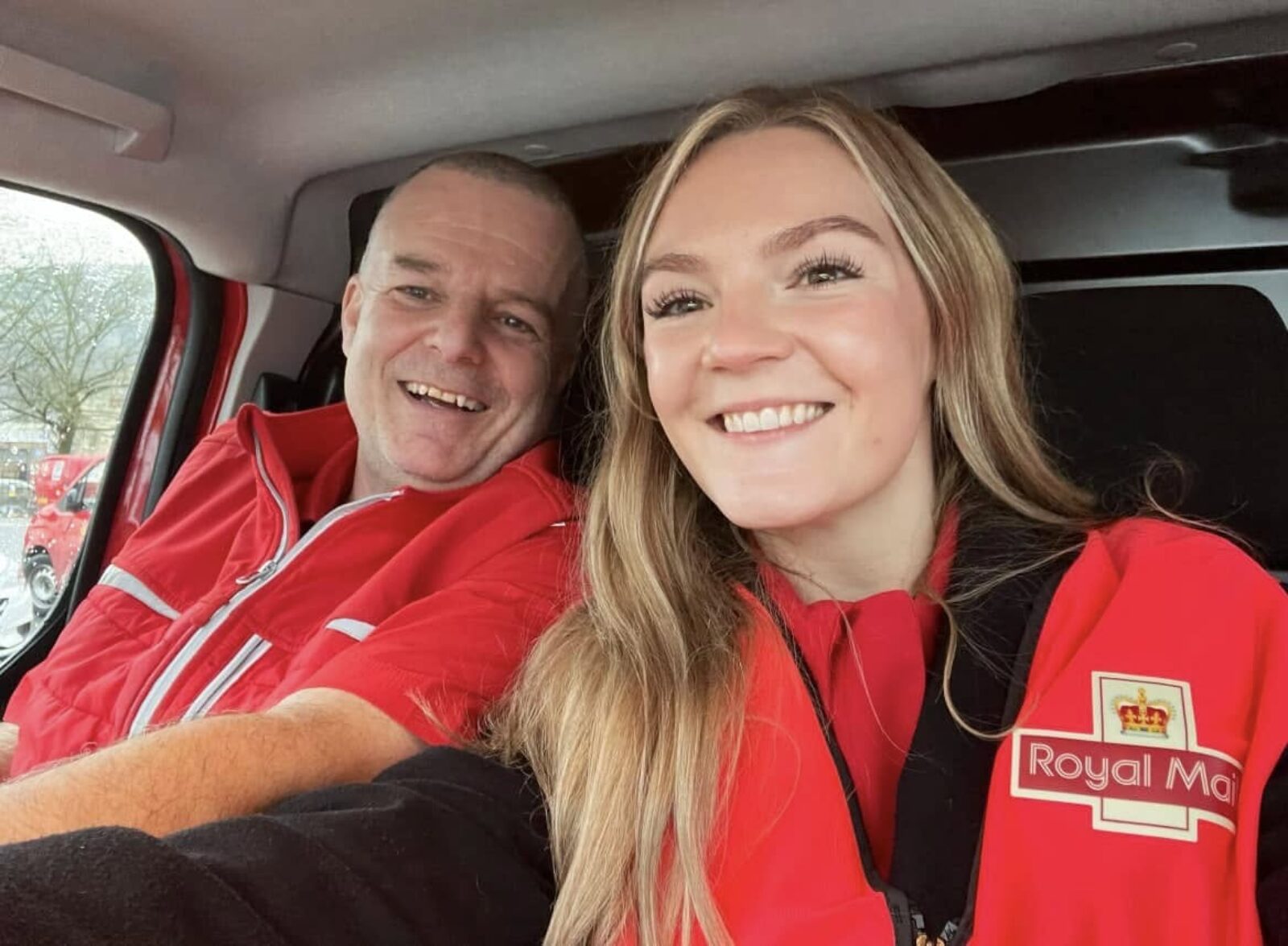 Kate going on the delivery rounds with Paul