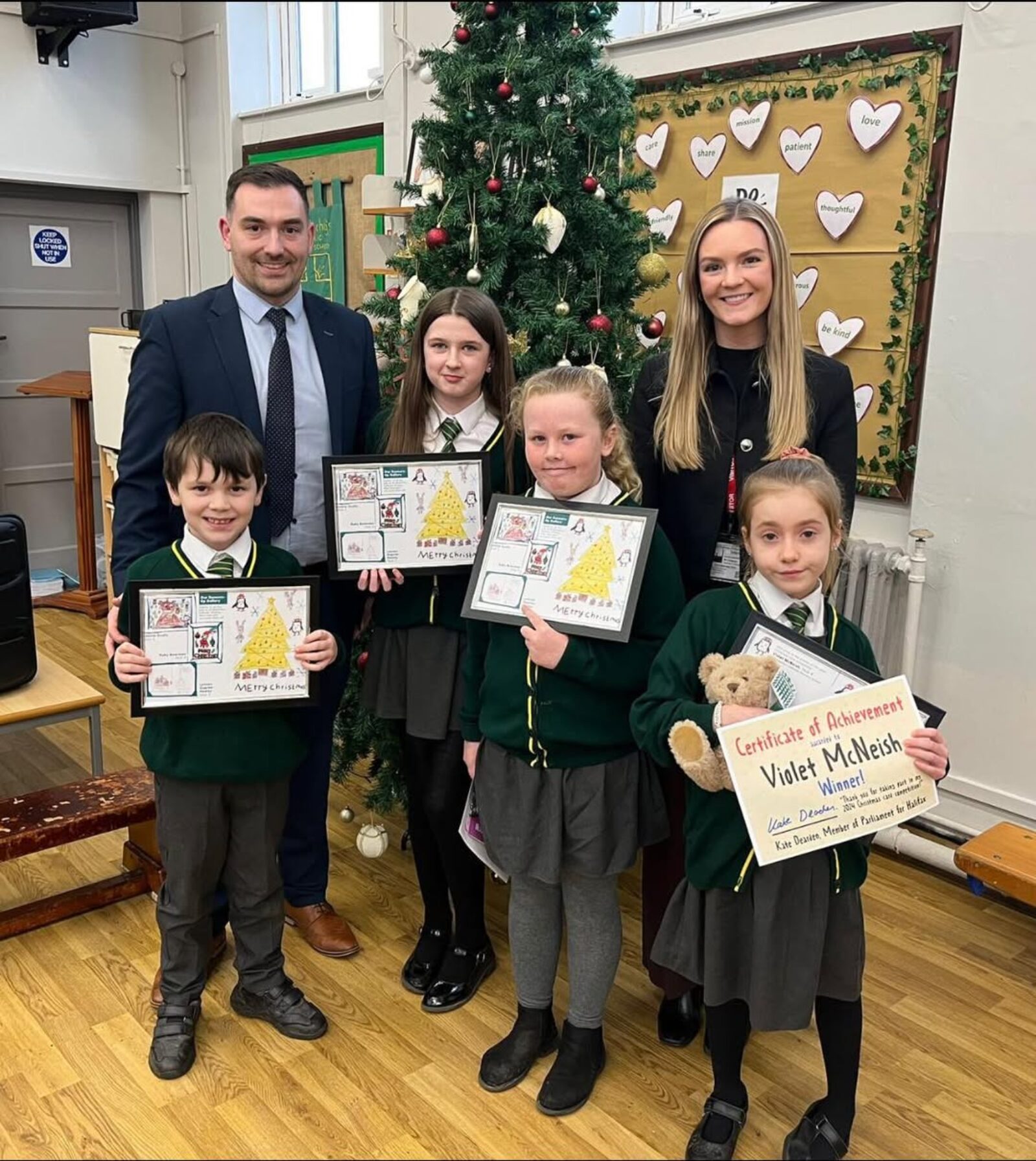 Kate at St Malachy