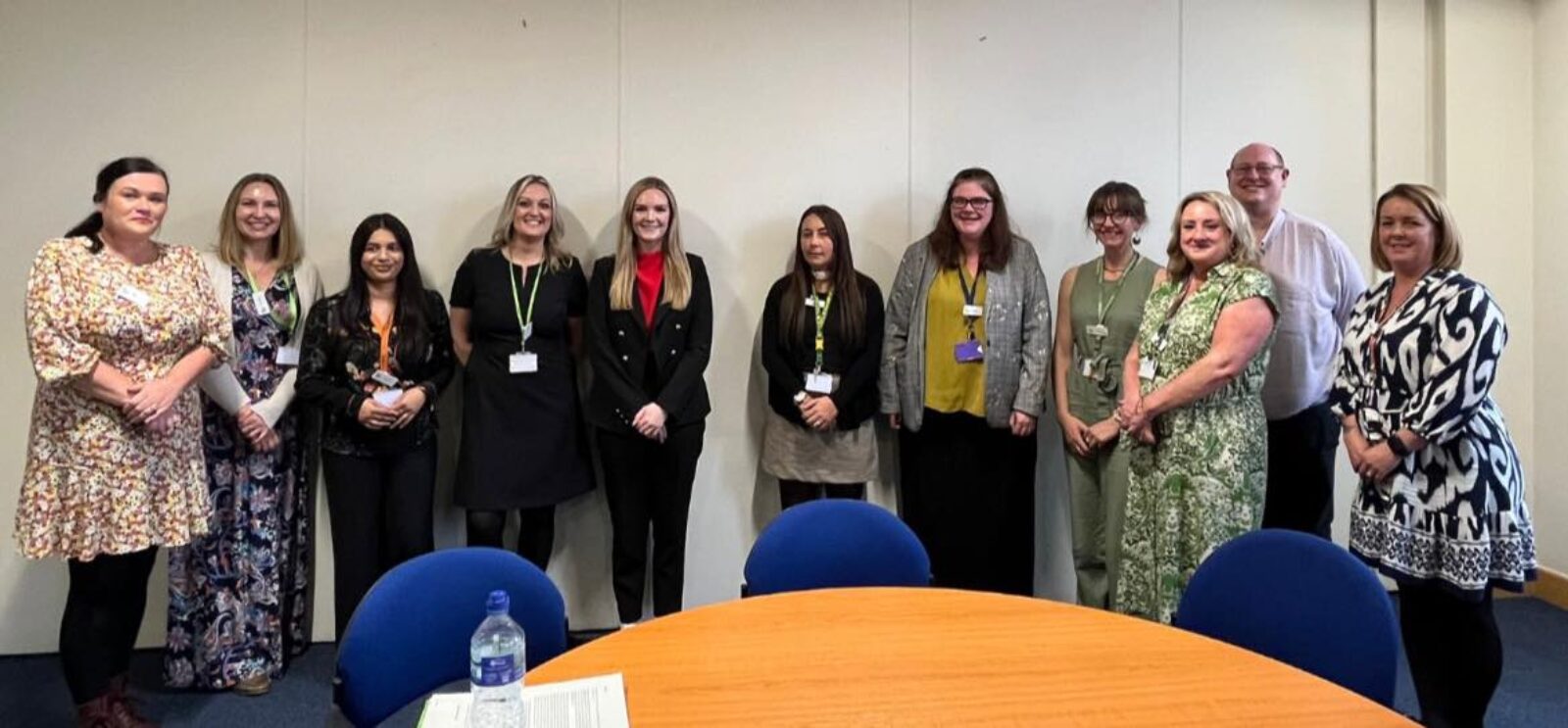 Kate with the team at the Halifax Job Centre