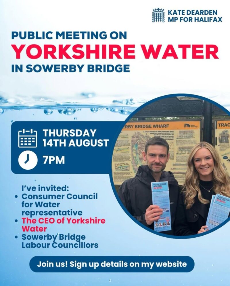 Yorkshire water pamphlet